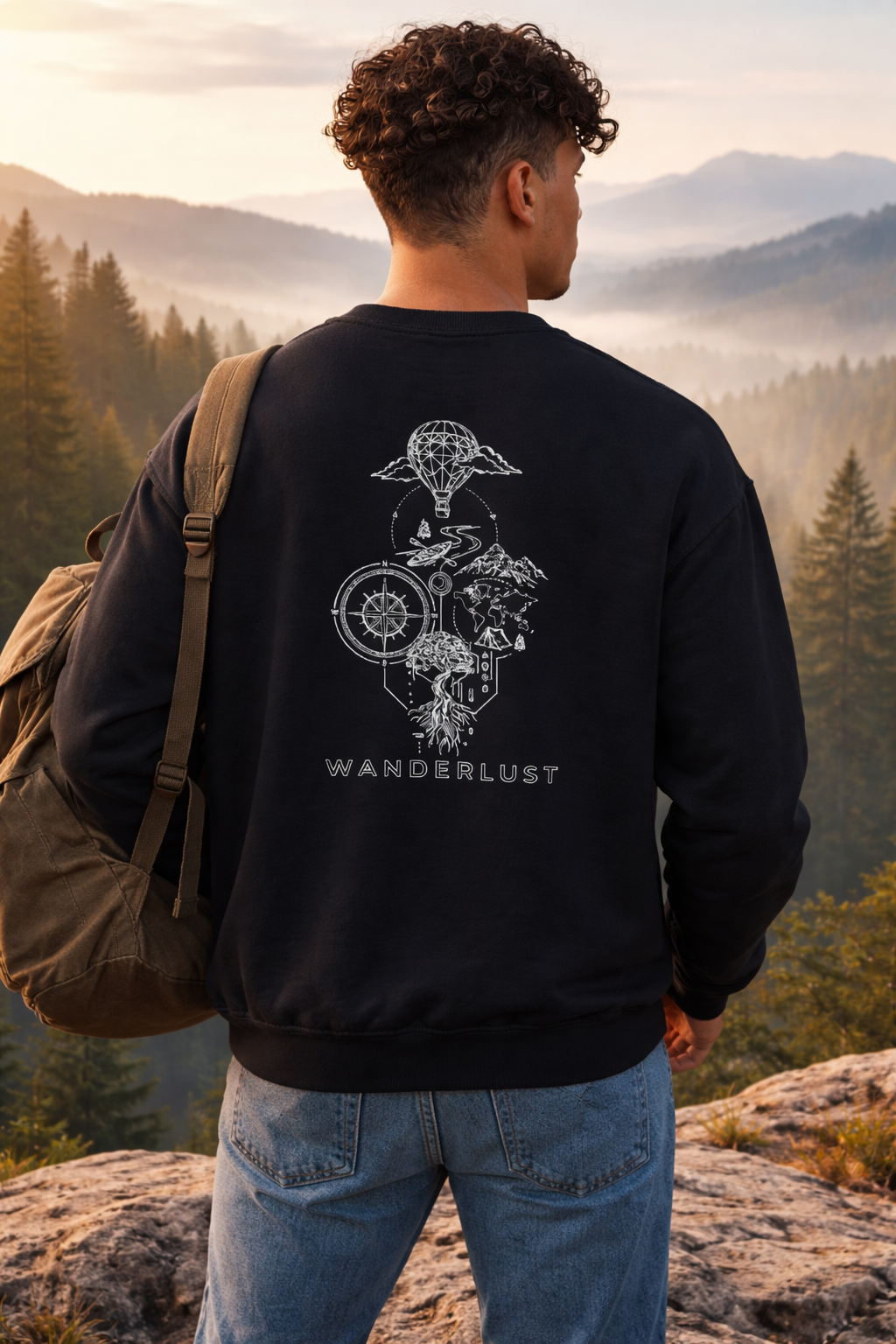 Unisex Oversized Sweatshirt for Adventure lovers