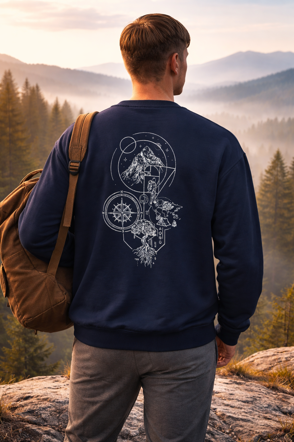 Unisex Oversized Sweatshirt for Adventure Lovers